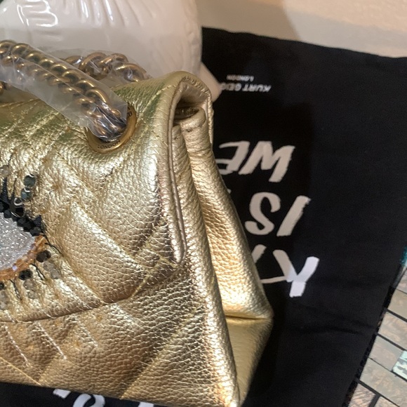 Kurt Geiger London Kensington Eye Quilted Leather Crossbody Bag - Picture 16 of 16